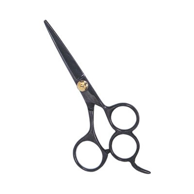 l_21-4070 Black Hair cutting Scissors - Image 1